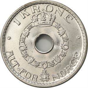 1 Krone 1926 Kv 0, vakker *