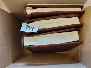 UNGARN o samling i 3 LT album 1945-85. Fotte album og tett samling, vekt 9,5 kilo