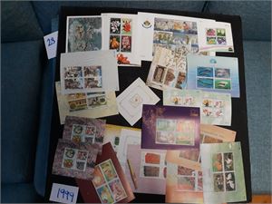 THAILAND xx mengder av miniark 1999-2000 og fyldige årganger 2005-07. Usedvanlig fargerik lot!!