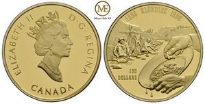 100 dollar Canada 1996. Proff
