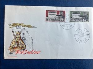 NK 496-97 Håkonshall FDC