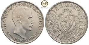 2 kroner 1913 Haakon VII. Kv.0/01