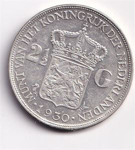 Nederland 2,5 Gulden  - 1930