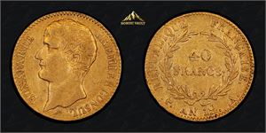 40 Franc 1803-1804 an12