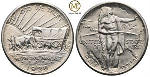 1/2 dollar 1926. Oregon Trail dollar. Kv.0/01
