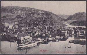 Flekkefjord (Oversiktskort) (Flekkefjord Papirhandel) UB