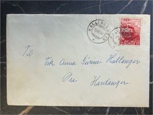 Brev stempl. Hallingskeid