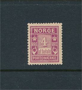 PORTO Nk 2 xx. Pent og velsentrert merke (Hk 2400)