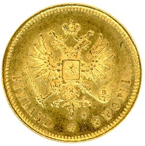 20 Markkaa 1879 in gold. 01