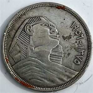Egypt - 20 Qirsh 1956