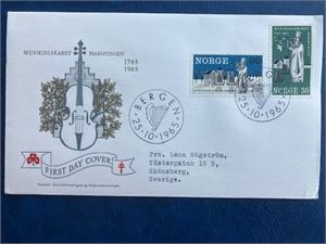 NK 568-69 Harmonien FDC