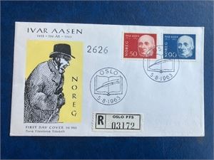 NK 538-39 Ivar Åsen FDC