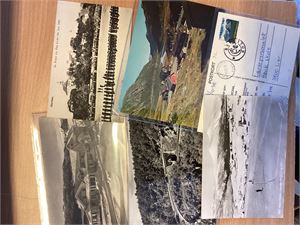 Postkort lot ca 450 kort stor og småf,  prospekt og jul.  Br og UB
