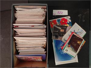 JULEKORT, REKLAMEKORT ++ Eske 3,1 kilo. Ser ikke ut til å være veldig gammelt