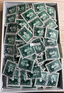 Nk 350 o. Stor mengde i lita eske. Ser ut til å være noe for stempelsamlere!