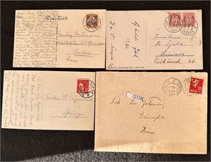 STEMPLER - OSLO - ED I-IV 4 enheter 1926-44