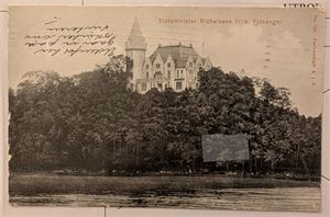 BERGEN, Fjøsanger, Michelsens Villa, brukt 1905.