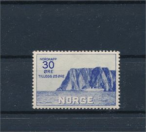 Nk 183 xx. 30øre Nordkapp I, pent merke (Hk 1300)