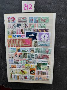 MADAGASCAR xx/x/o dobbel dublettplansje 60-70-tallet inkl luftpost høyverdier