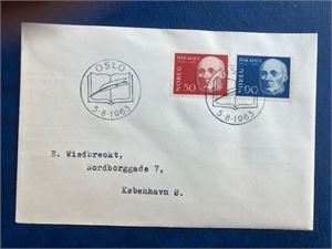 NK 538-39 Ivar Åsen FDC