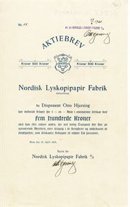 Nordisk Lyskopipapir Fabrik