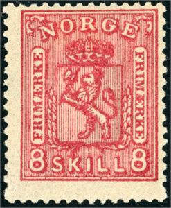 15 b. 8 skill 8. Letthengslet og friskt merke. (5.600,-).