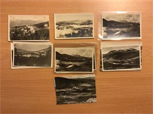 Geilo / Hallingdal.  Lot med 17 kort, hvorav 15 er småformat.