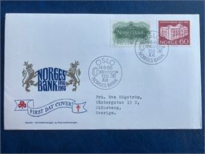NK 577-78 Norges Bank FDC
