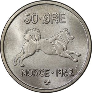 50 Øre 1962 Kv 0