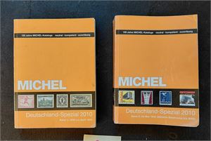 TYSKLAND - KATALOGER Michel Deutschland Spezial 2010 begge bind. Ingen noteringer