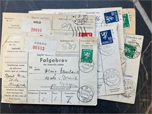 10 stk Følgebrev