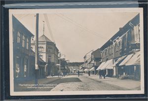 MARKENSGATEN KRISTIANSAND (Signe Leschbrandt) postsendt 1917