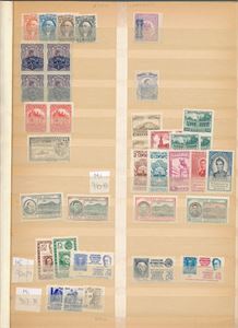 MEXICO xx diverse merker oppsatt kronologisk etter Michel. Mest bruksmerker 1950 og nyere, men ogaå andre som Mi 910-18. Høyverdier med endel hundre euro i katalogverdi