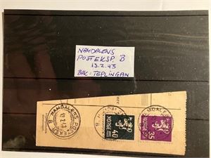 Namdalens Posteksp. B 13.2.1943
