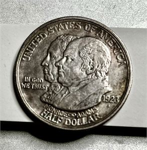 USA - Half dollar    Monroe Doctrine  1925