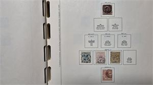 DANMARK samling ****/*/o 1851–2016** i ett Schaubekalbum samt två insticksböcker. Ett hyfsat äldre avsnitt med