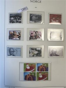 LT album 1997-2007 med lommer og kassett. Mye ekte brukte med pene stempler + en del pålydende xx