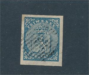 Nk 1 o. D40 variant "dobbeltfot". Pent merke