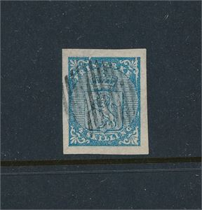 Nk 1 o. D16 variant "sprukket plate". Pent merke
