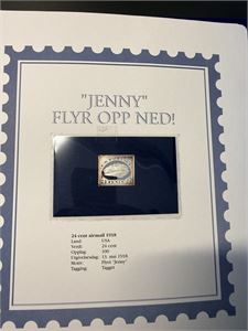 Jenny flyr opp ned sølv