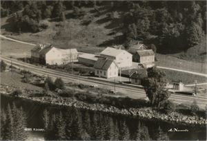 Postkort jernbane KOTSØY stasjon (NT) A6 s/h (Norrønafly 48885) ubrukt