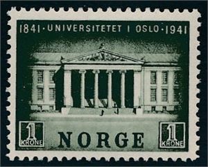 Nk 260 xx. Universitetet pent postfriskt merke