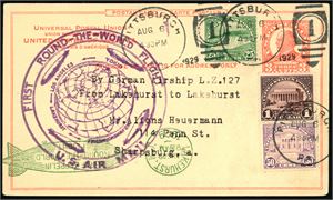 U.S.A. 15 Zepeplin covers/cards.