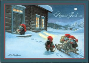 Midthun. Ca 100 postkort og overrekkelseskort av nyere dato.