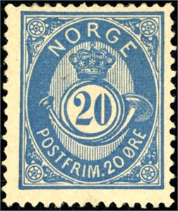 54 IIc. 20 øre 20 mm. (2.200,-).