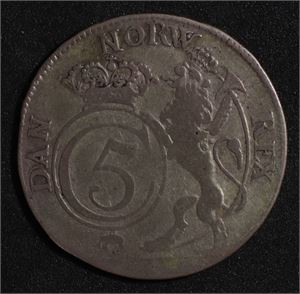 1 mark 1684 Norge 1