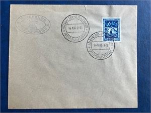 NK 254 FDC Hålogaland - Utstillingsstempel