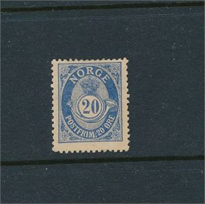 Nk 58A x. ANTATT REGUMMIERT. Ex Samlerhuset, solgt som hengslet (Hk 3100)