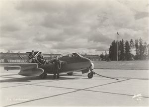 Fly Gardermoen (Harstad 4/9) Stemplet Feltpost….   15-11-56