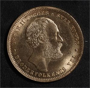 20 kroner 1902 Norge 0 Gull